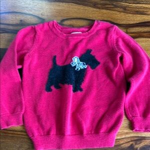 Cute Scottie dog sweater